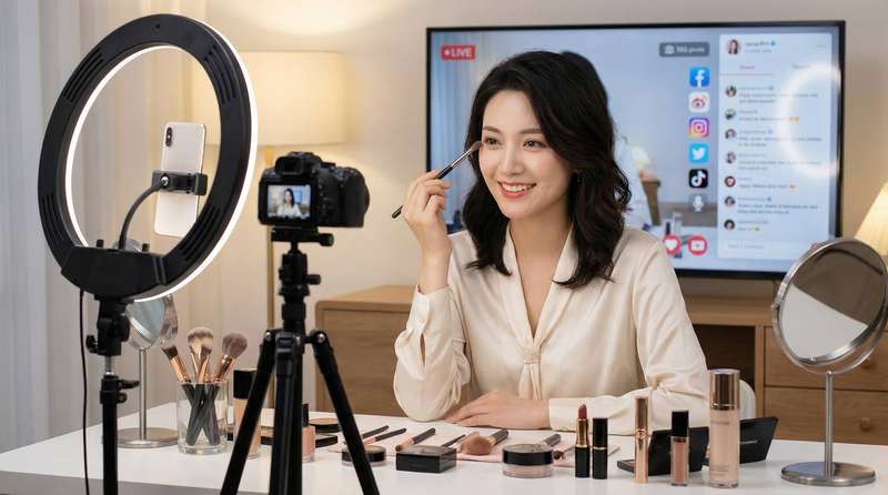 浴室激战美妆直播视频